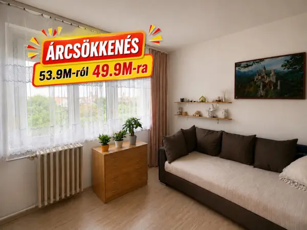 Eladó panellakás, Székesfehérvár 2 szoba 55 m² 49.9 M Ft