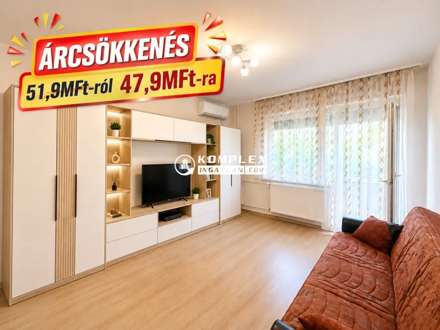 eladó téglalakás, Tatabánya