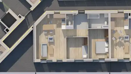 Eladó új építésű téglalakás, Oroszlány 3 szoba 67 m² 69.9 M Ft